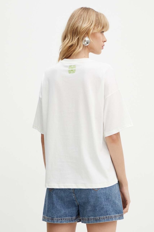 Îmbrăcăminte Never Fully Dressed tricou din bumbac NFDTO723 alb