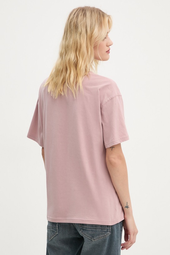 Odzież G-Star t-shirt bawełniany D25030.D609 różowy