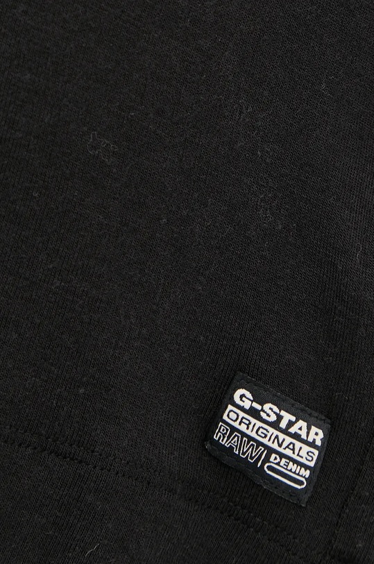 G-Star t-shirt z domieszką wełny D25051.D703 czarny