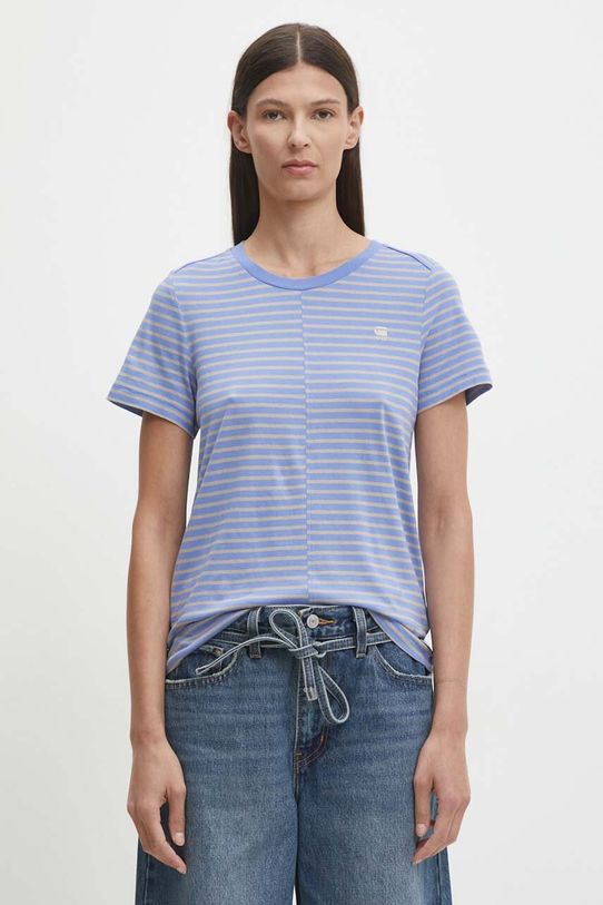 Pamučna majica G-Star Raw regular plava D25506.C483