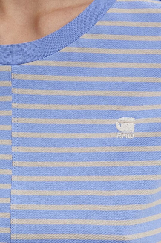G-Star tricou din bumbac D25506.C483 albastru
