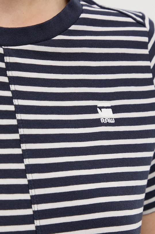 G-Star t-shirt bawełniany D25506.C483 granatowy