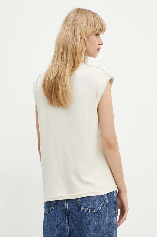 Îmbrăcăminte G-Star tricou din bumbac D25032.C812 bej