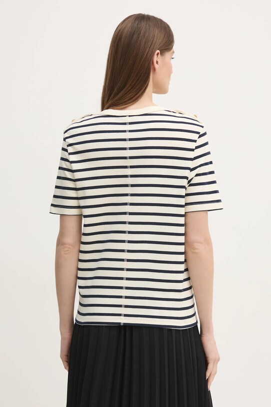Odzież Tommy Hilfiger t-shirt bawełniany WW0WW42907 beżowy