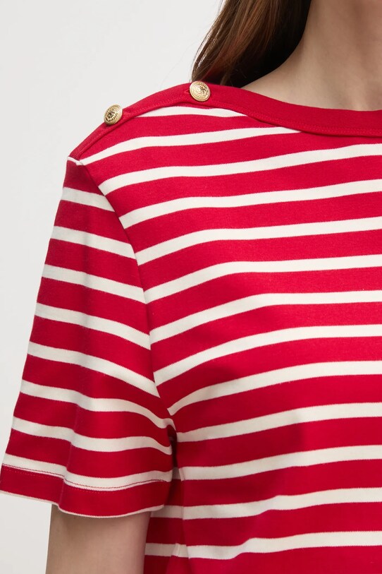 Tommy Hilfiger tricou din bumbac WW0WW42907 rosu