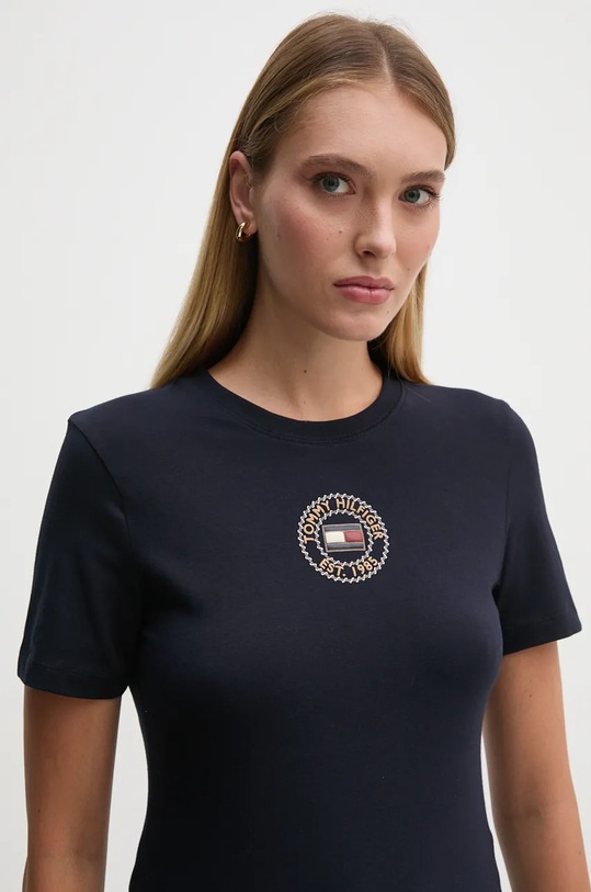 Футболка Tommy Hilfiger slim темно-синій WW0WW43652