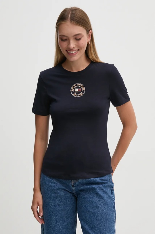 Футболка Tommy Hilfiger темно-синій WW0WW43652