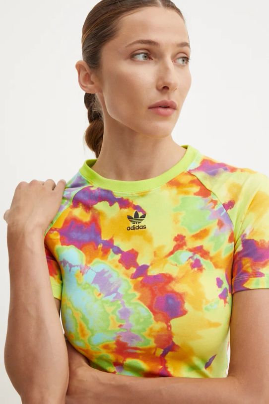 Tričko adidas Originals žlutá IY7585