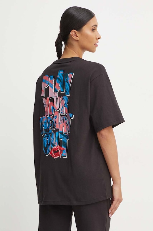 Puma t-shirt Cherry on Top nadruk czarny 682290