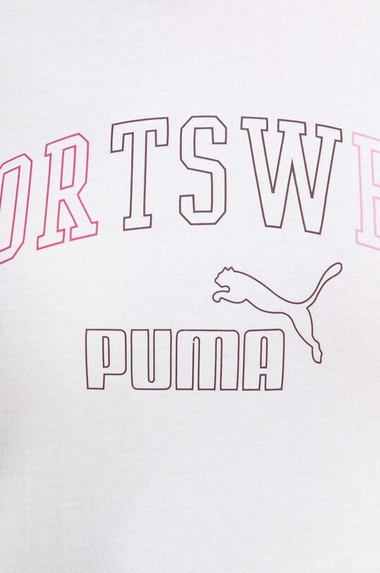 Бавовняна футболка Puma 682986 бежевий