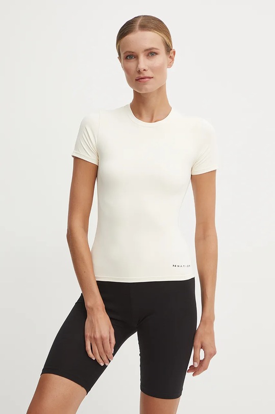 Tričko P.E Nation Foundation slim béžová 243T257
