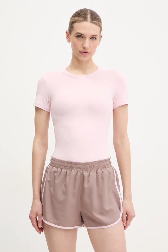 P.E Nation t-shirt Foundation z elastanem różowy 243T257
