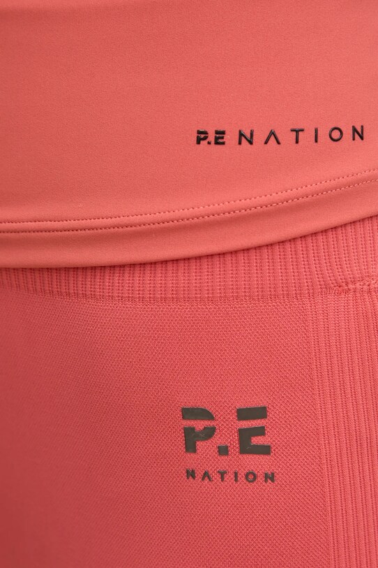 Kratka majica P.E Nation Foundation 243T257 oranžna