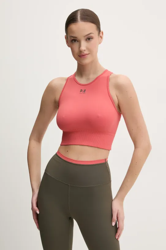 Top P.E Nation Restore Seamless slim oranžová 243W294