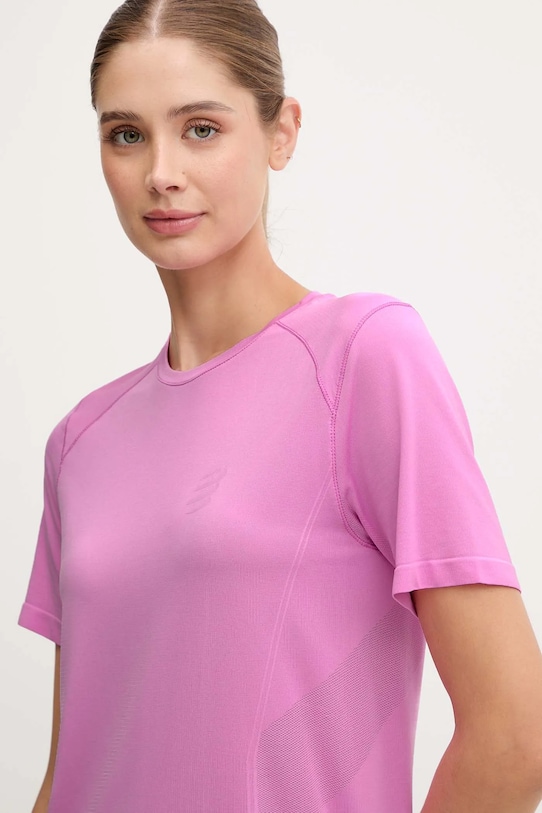 Compressport tricou de alergare Performance roz ATSW493