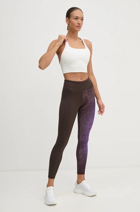 Tréninkový top Reebok LUX Collection 100205821 béžová AW24