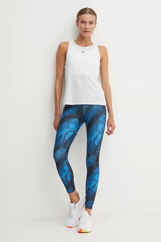 Reebok top de antrenament Chill Athletic 100205694 alb AW24