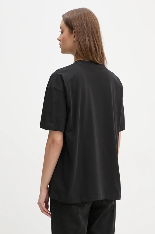 Дрехи Памучна тениска Calvin Klein Jeans J20J224242 черен