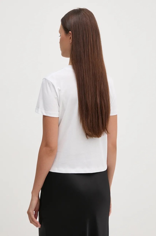 Îmbrăcăminte Calvin Klein Jeans tricou din bumbac J20J224914 alb