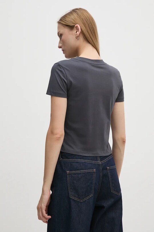 Odzież Calvin Klein Jeans t-shirt bawełniany J20J224914 szary