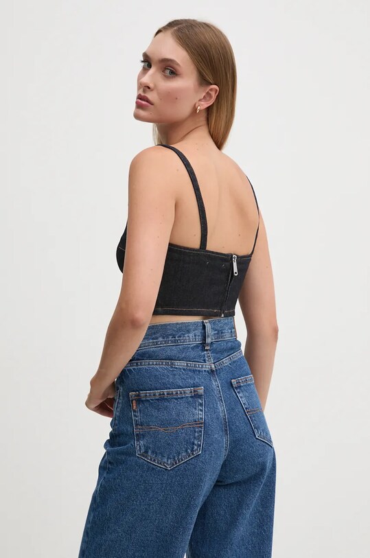 Îmbrăcăminte Calvin Klein Jeans top J20J224048 negru