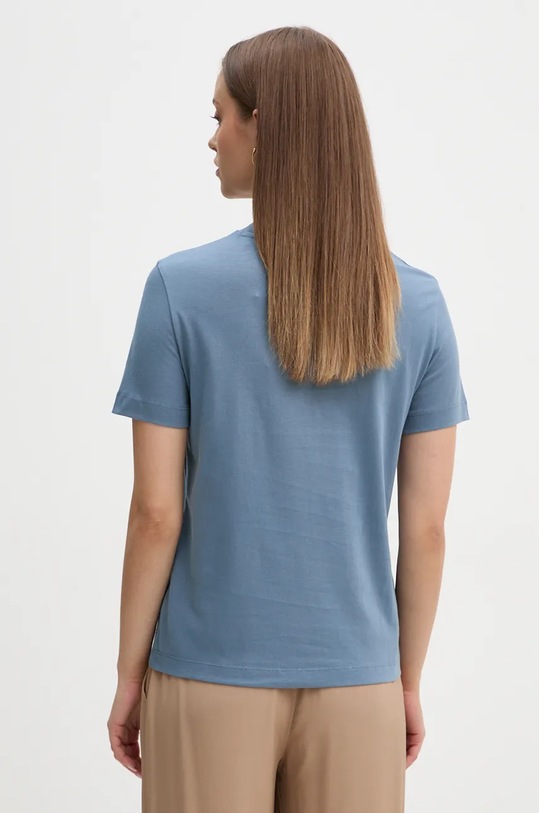 Одяг Бавовняна футболка Calvin Klein Jeans J20J224439 блакитний