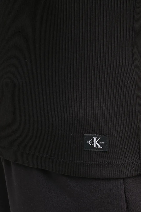 Majica kratkih rukava Calvin Klein Jeans crna J20J224458