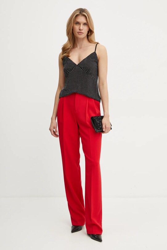 MICHAEL Michael Kors top MF440P77R3 negru AW24