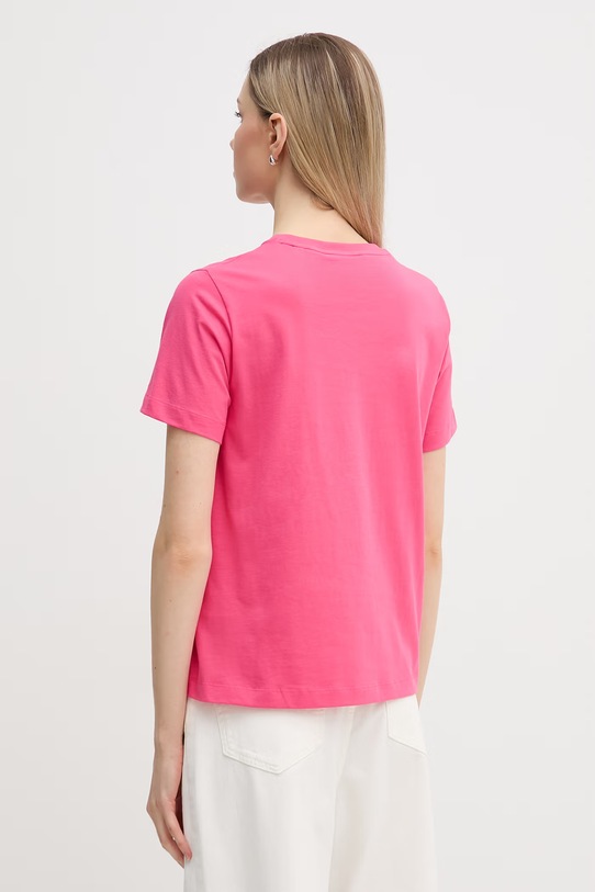 Odzież Gant t-shirt bawełniany 4200277 różowy