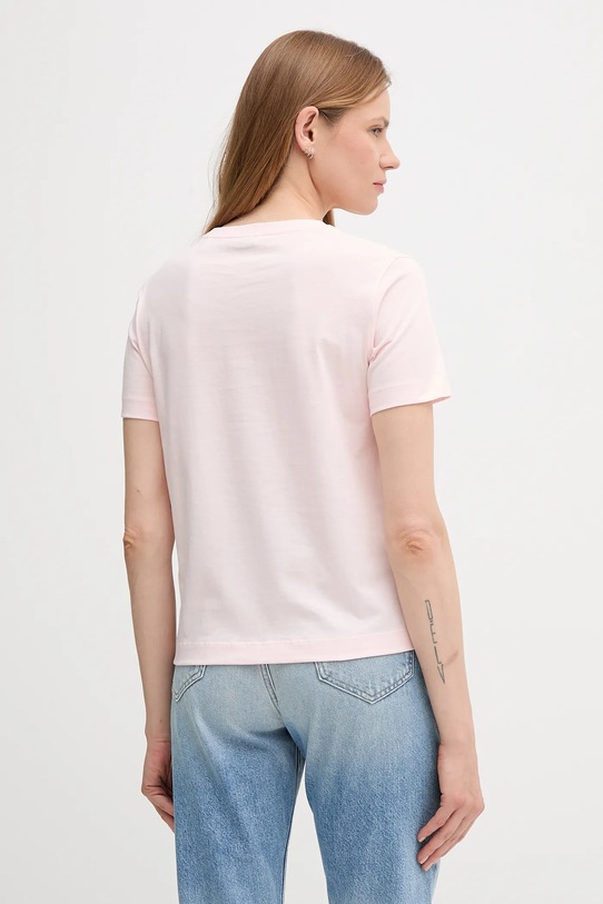 Odzież Gant t-shirt bawełniany 4200277 różowy