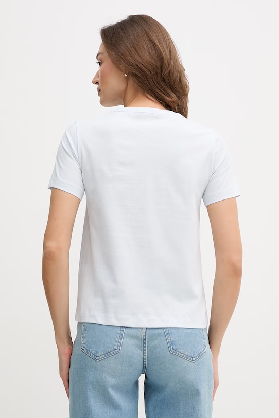 Odzież Gant t-shirt bawełniany 4200277 niebieski