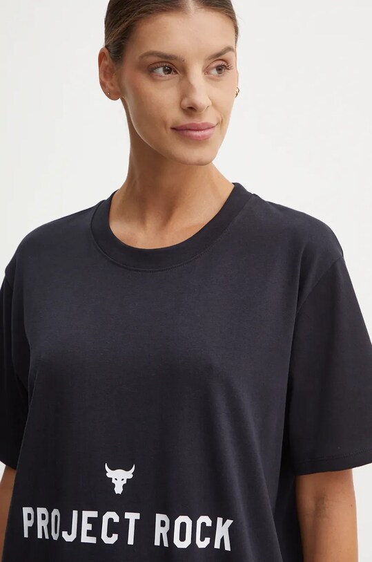 Under Armour t-shirt Project Rock czarny 1386440