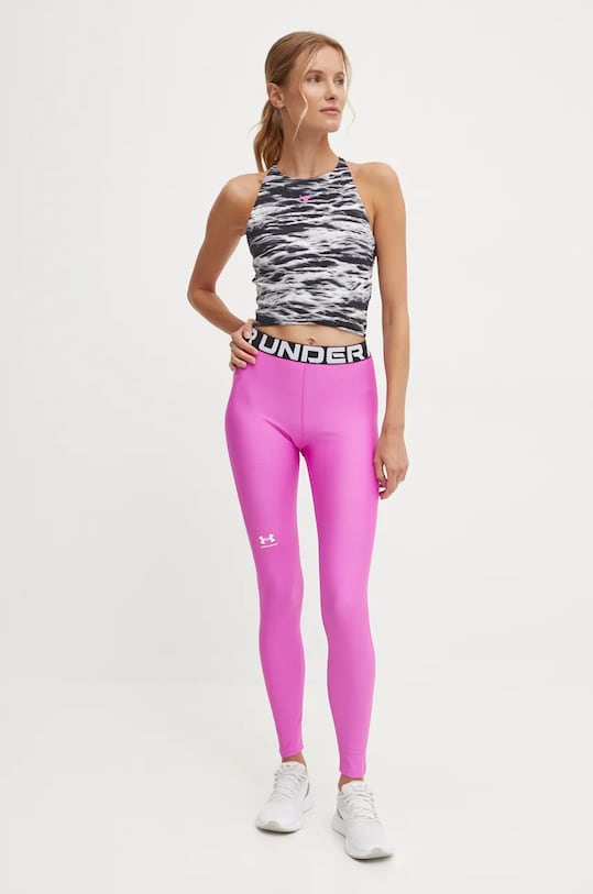 Under Armour top de antrenament Project Rock 1388090 negru AW24