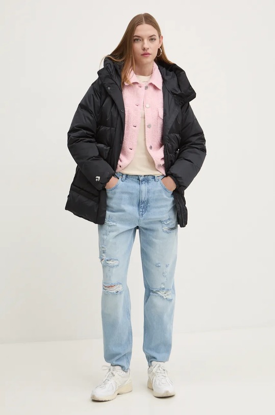 Бавовняна футболка Tommy Jeans DW0DW18800 бежевий AW24