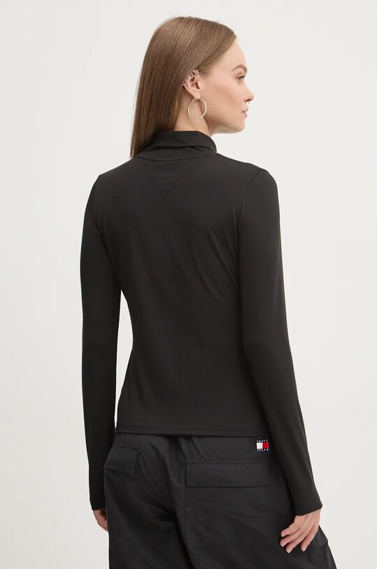Îmbrăcăminte Tommy Jeans longsleeve DW0DW18806 negru