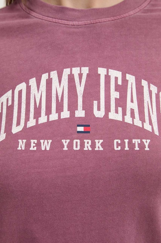 Tommy Jeans t-shirt in cotone DW0DW19826 rosa
