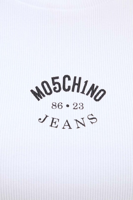Moschino Jeans tricou 0714.8734 alb