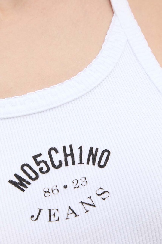 Moschino Jeans top 0803.8734 bianco