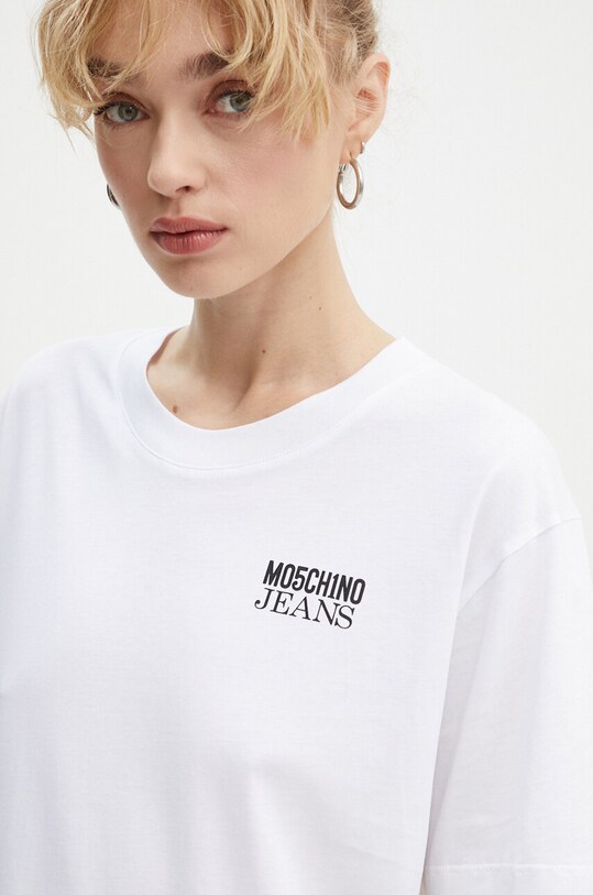 Βαμβακερό μπλουζάκι Moschino Jeans πολύχρωμο 0705.8733