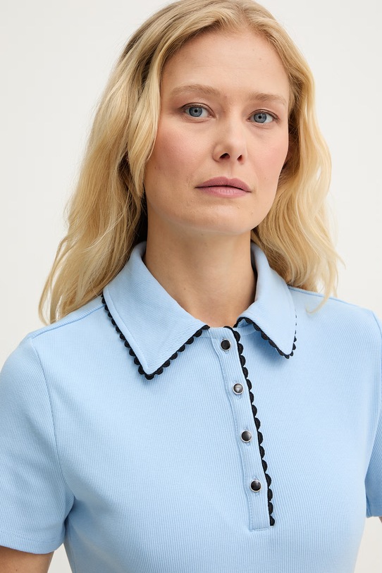 Morgan top DLOLI niebieski DLOLI