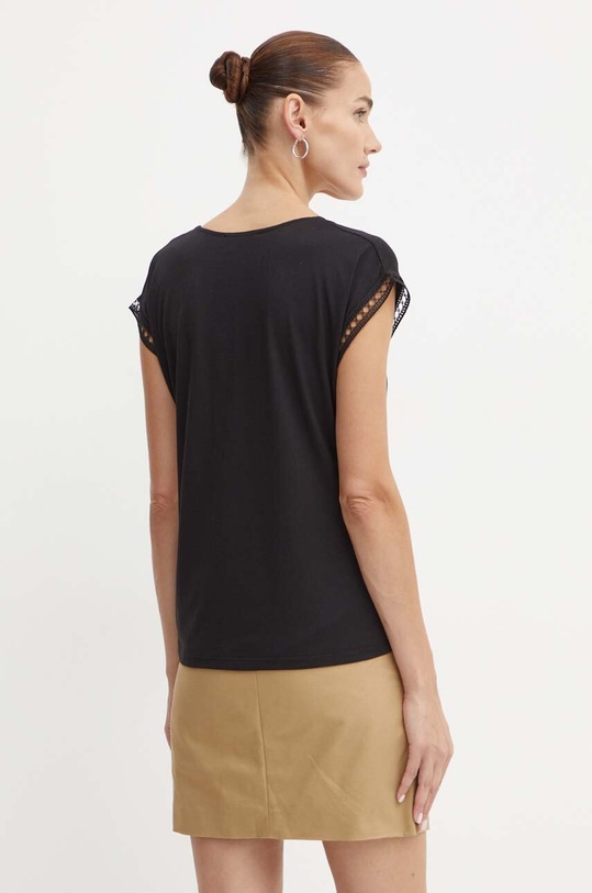 Odzież Morgan t-shirt DOYAL DOYAL czarny