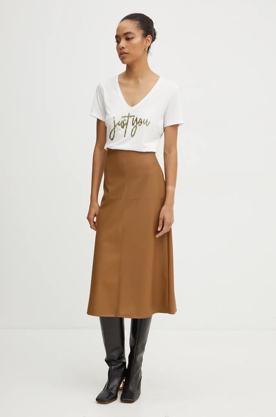 Morgan t-shirt DCLUB DCLUB bianco AW24