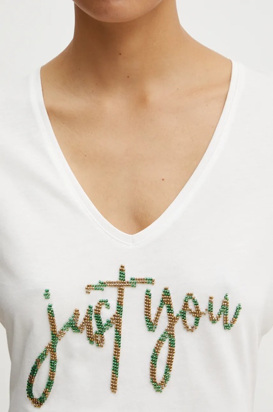 Morgan t-shirt DCLUB DCLUB bianco