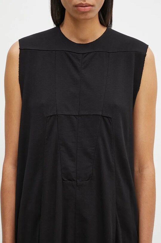 Pamučni top Rick Owens Luxor crna DS02D2111.RNP