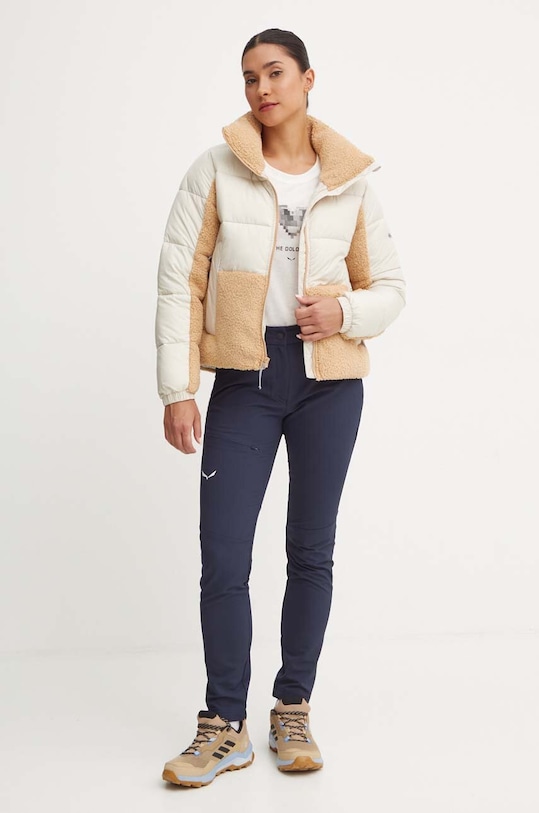 Спортивная футболка Salewa Pure Heart 00.0000028638 бежевый AW24