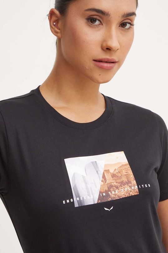 Îmbrăcăminte Salewa tricou sport Pure Design 00.0000028810 negru