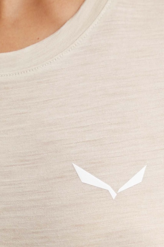 Salewa tricou sport Eagle Minilogo 00.0000028855 bej