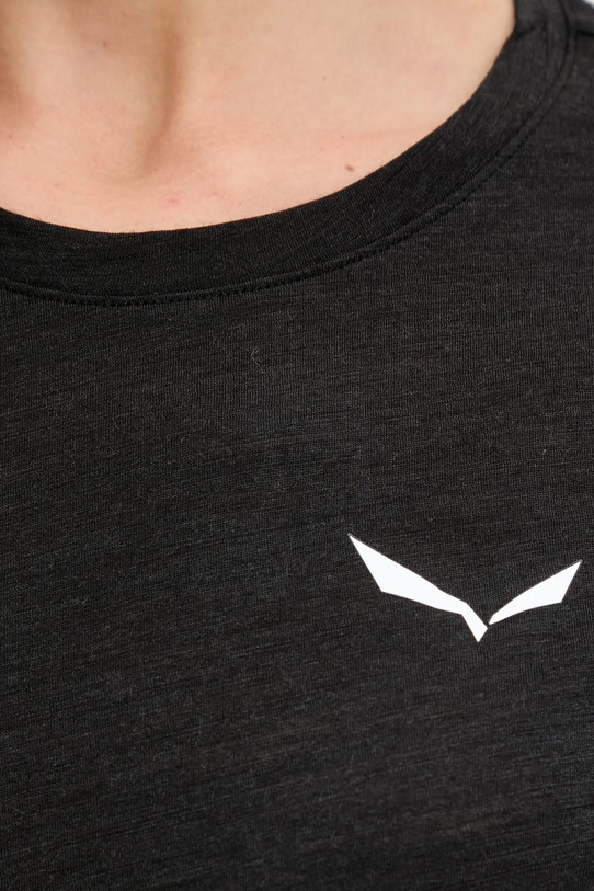 Salewa t-shirt sportowy Eagle Minilogo 00.0000028855 czarny