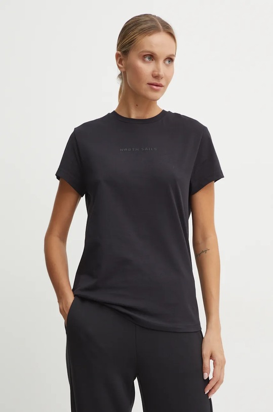 North Sails tricou uni negru 093505