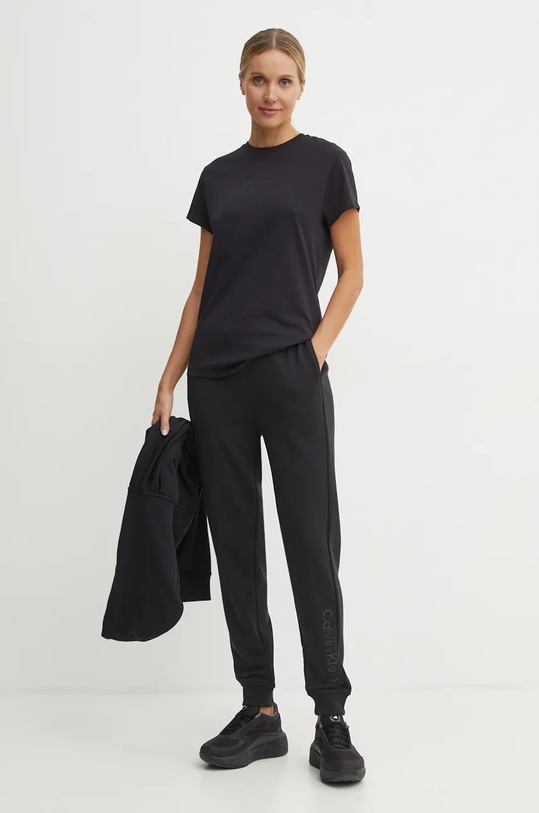 North Sails tricou 093505 negru AW24